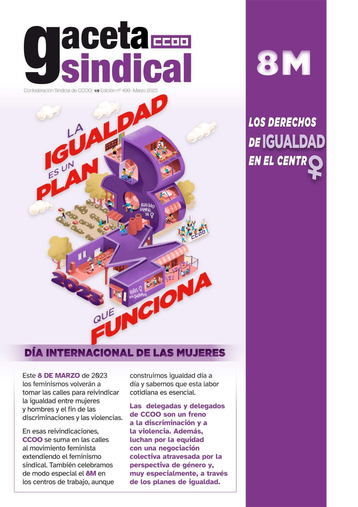 Gaceta sindical 499 marzo 2023