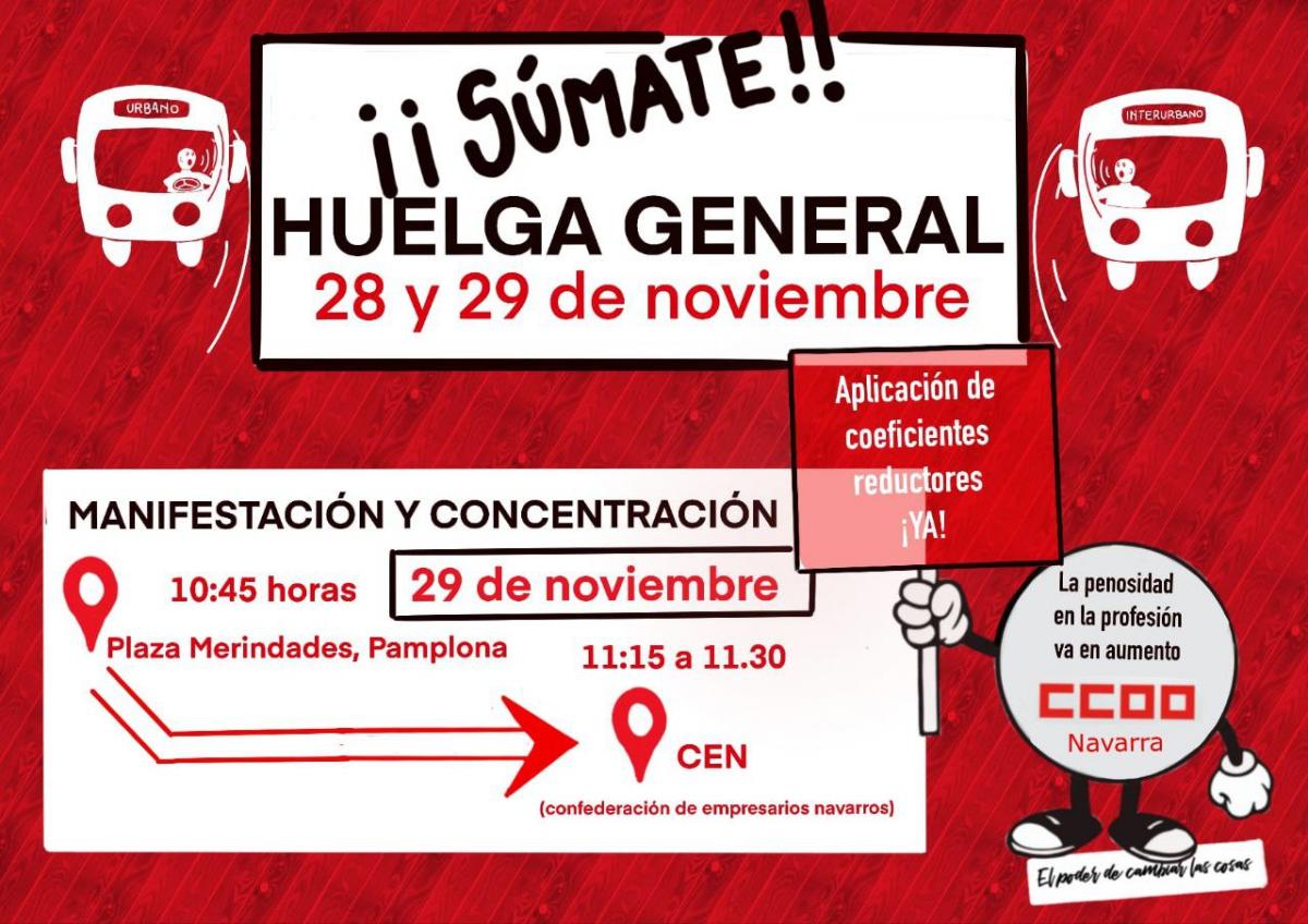 Huelga General 28 y 29 de noviembre