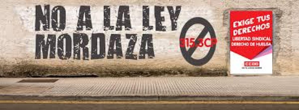 Campaña contra la ley mordaza