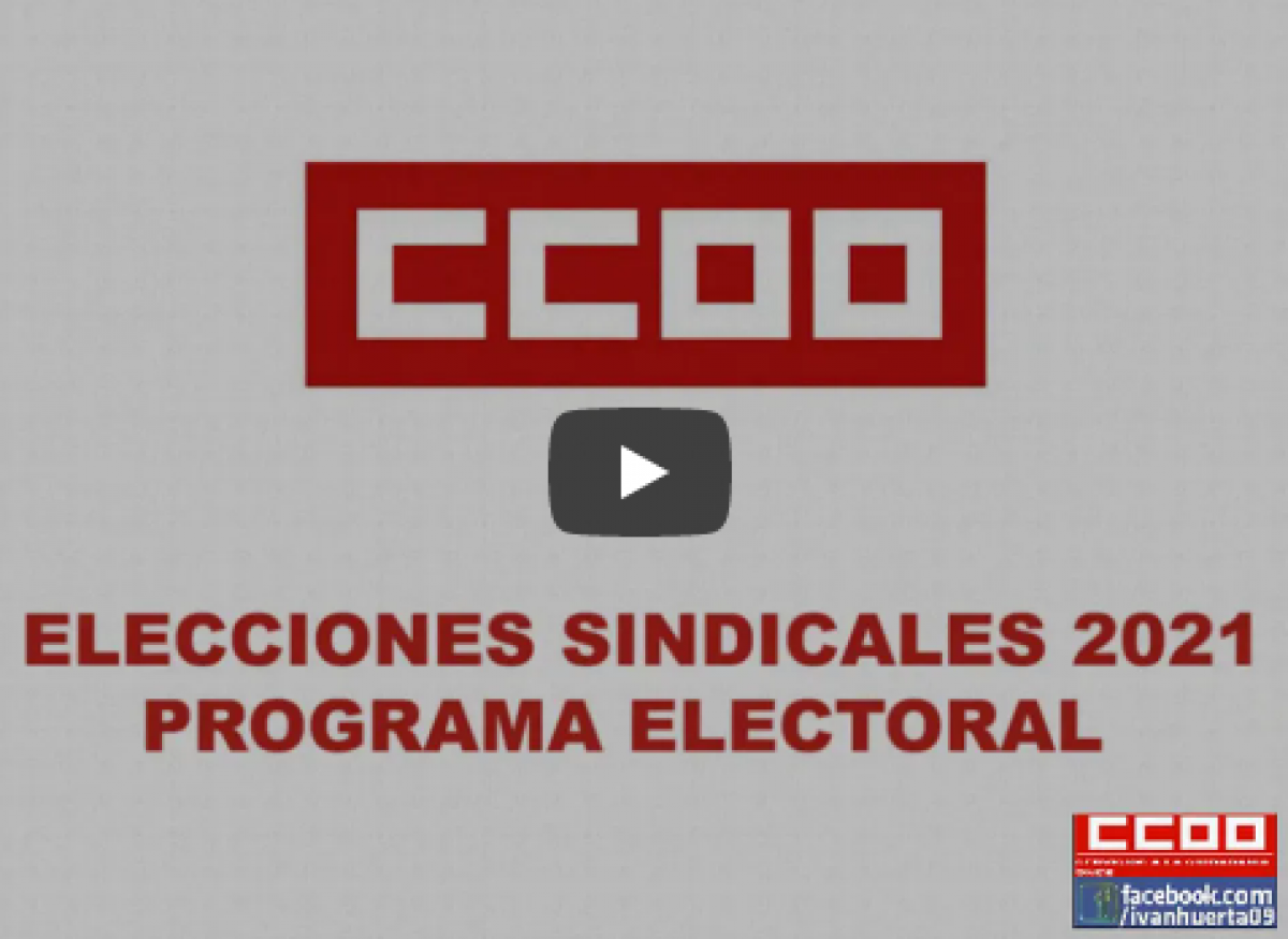 Elecciones Sindicales 2021 ONCE - Programa Electoral