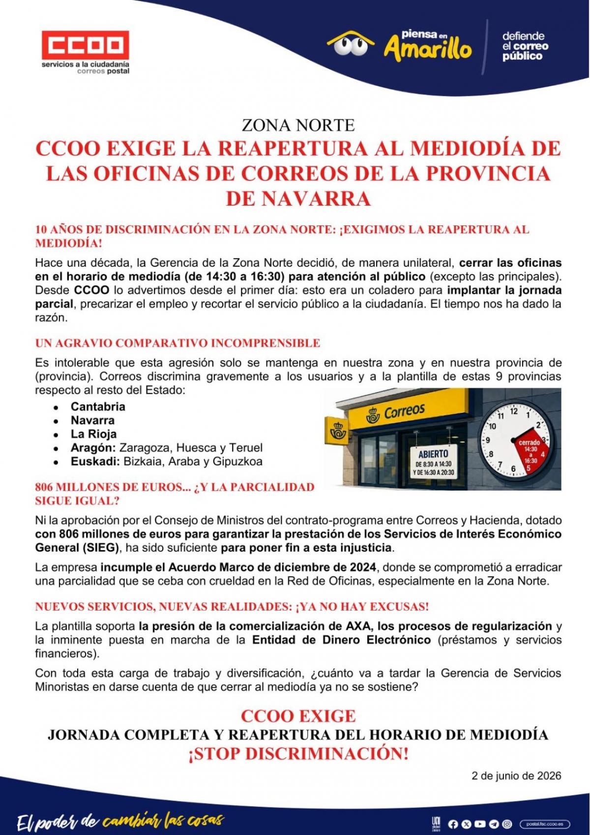 Correos - FSC Navarra