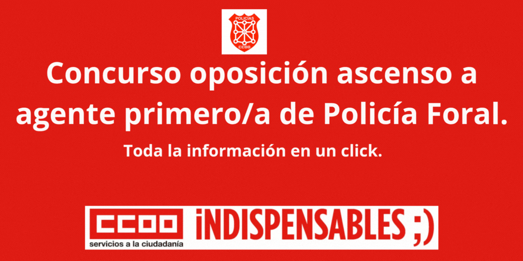 Agente primero/a