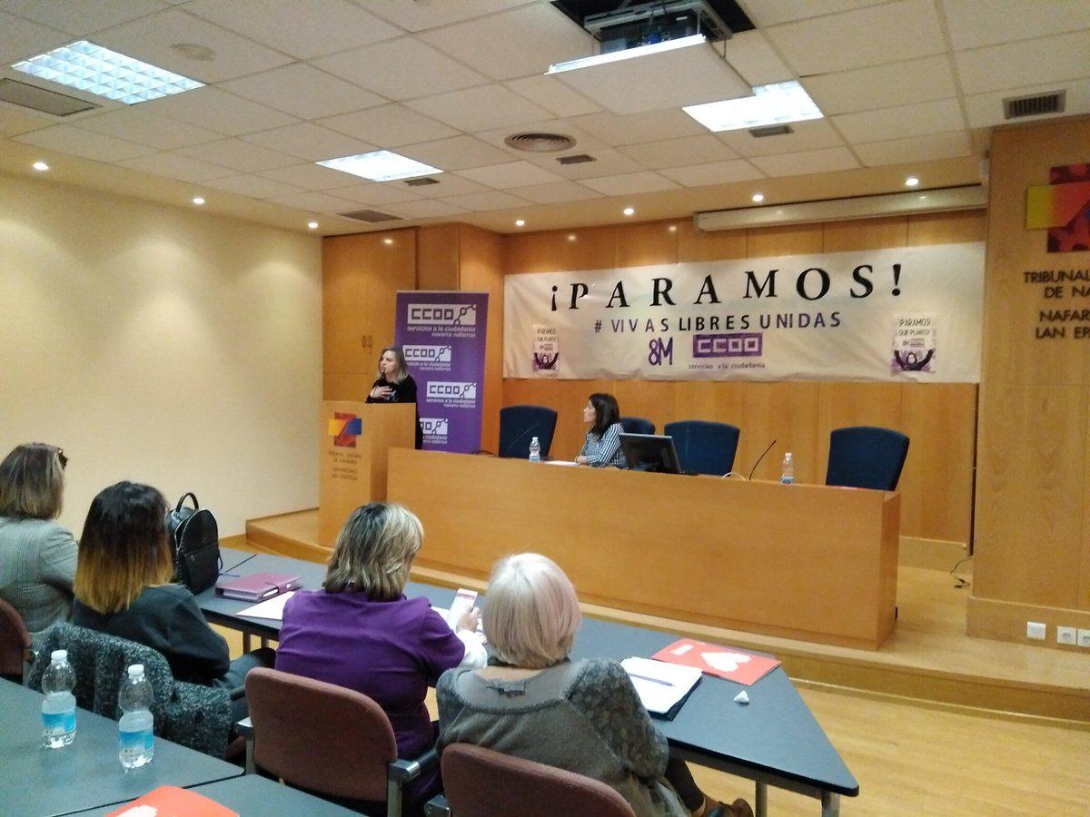 Maite Soro expone las conclusiones de las "Desigualdades de las mujeres en el mundo laboral"