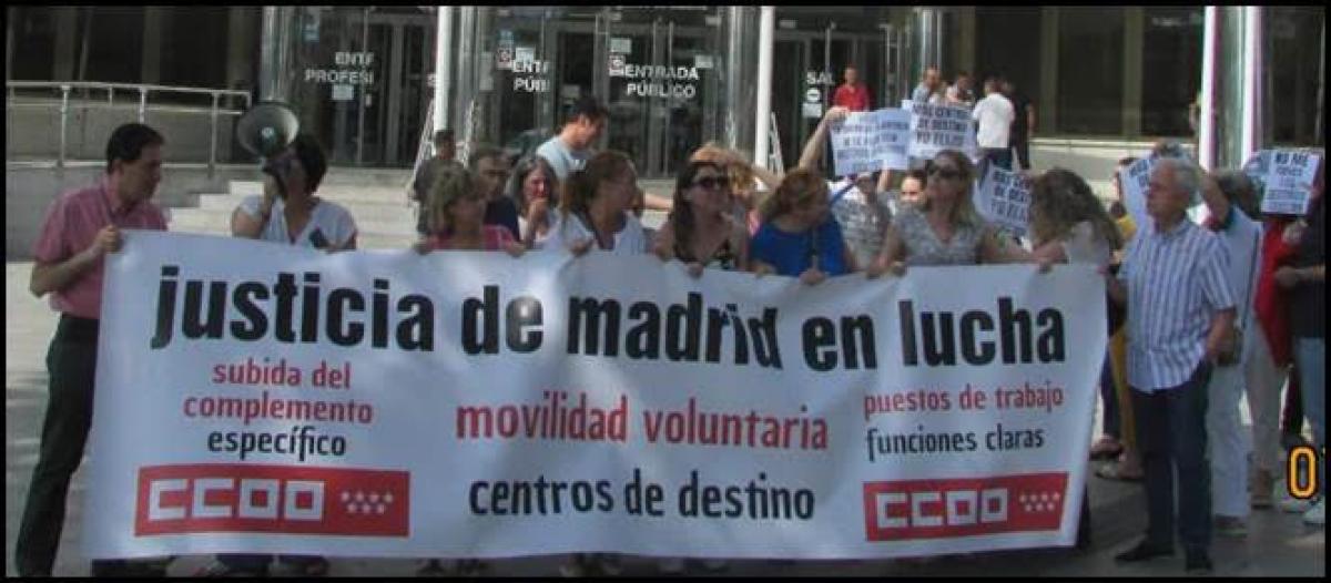 Concentración Plaza de Castilla 1 julio 2025