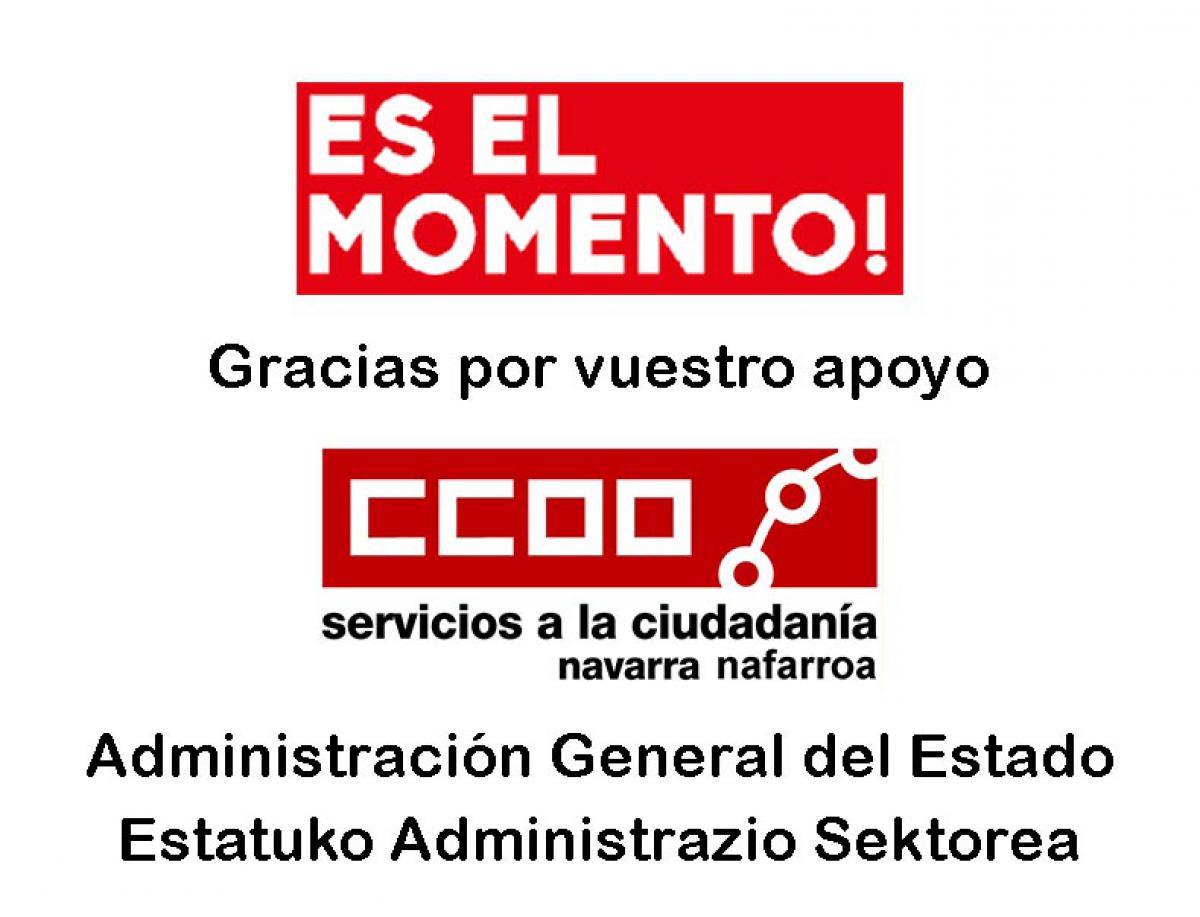 EsElMomento! FSC-CCOO AGE Navarra