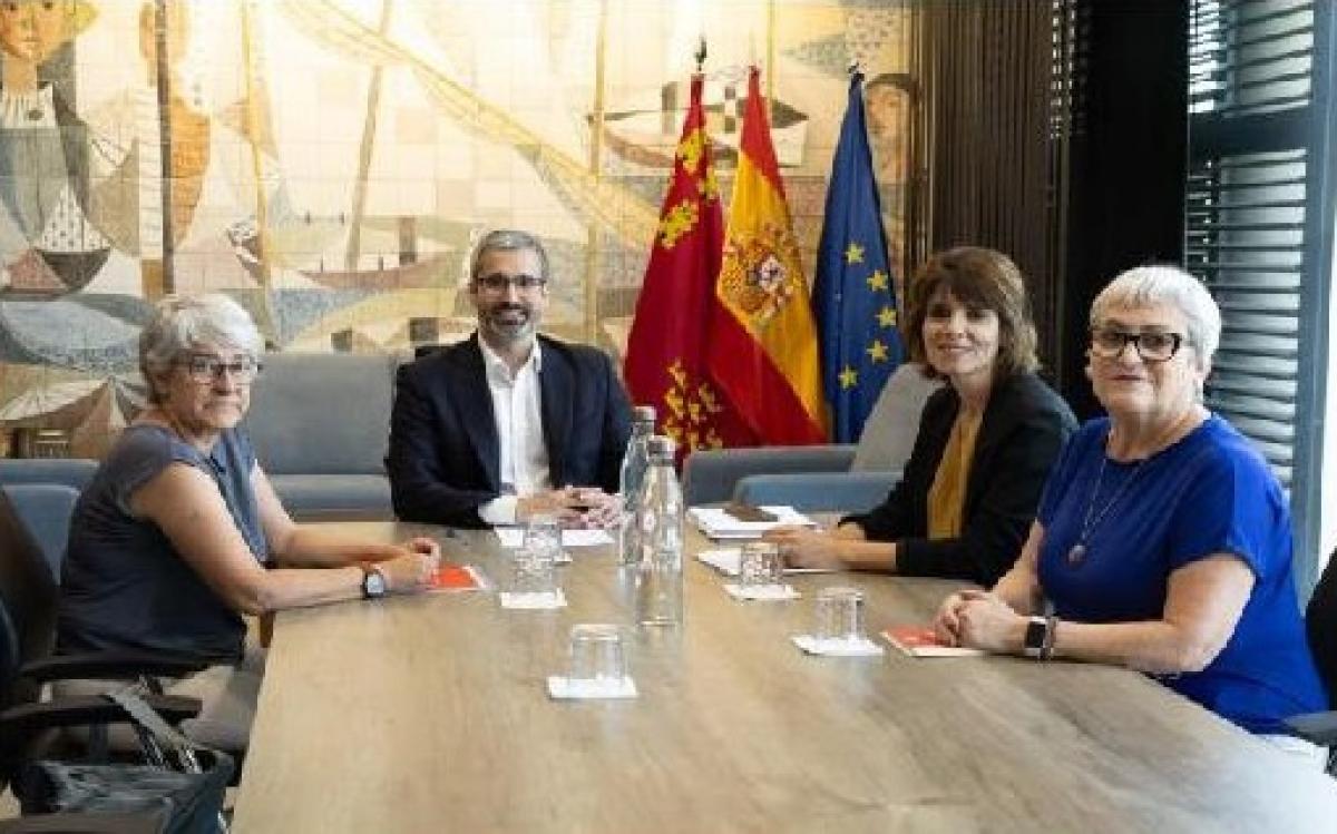Reunión con el Delegado del Gobierno de Murcia