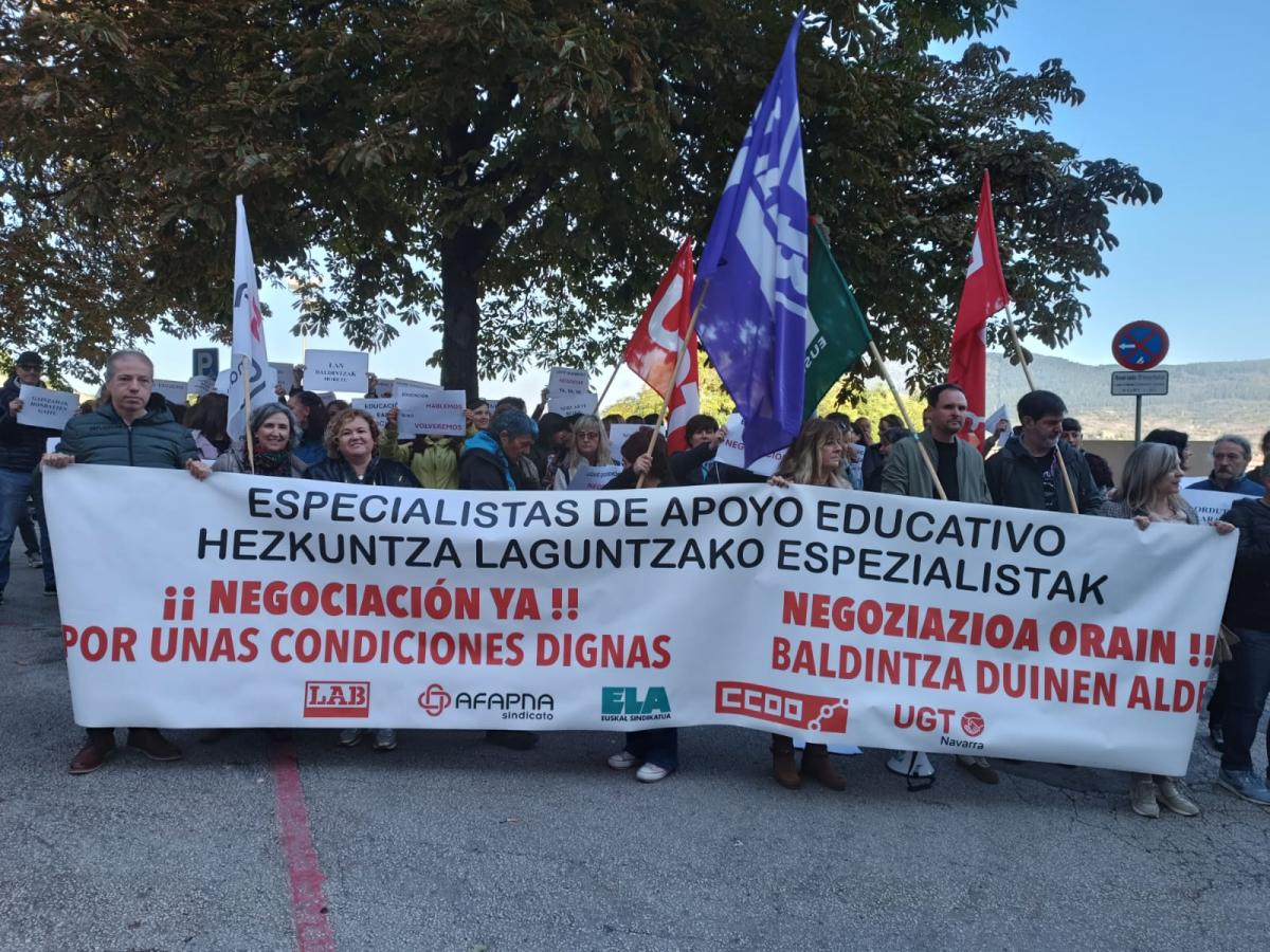 Pasada movilización de EAE