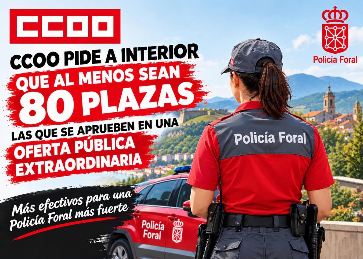 OPE extraordinaria de Policía Foral.