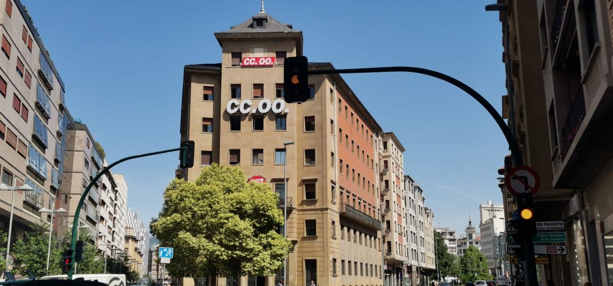 Sede CCOO en Pamplona