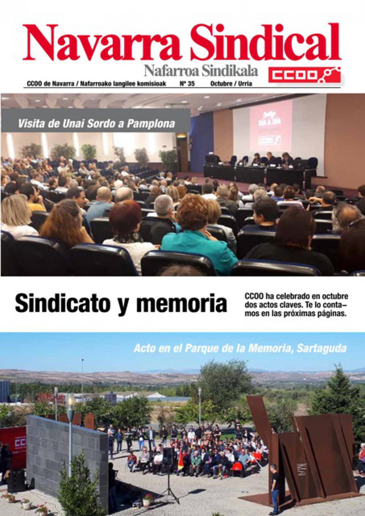 Sindicato y memoria. CCOO ha celebrado dos actos claves.