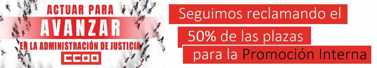 CCOO reclama el 50% de las plazas para la Promoción Interna