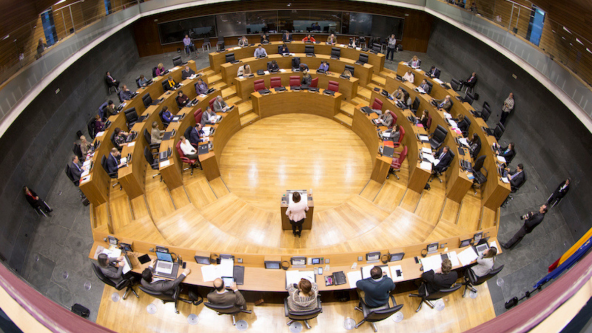Parlamento de Navarra.