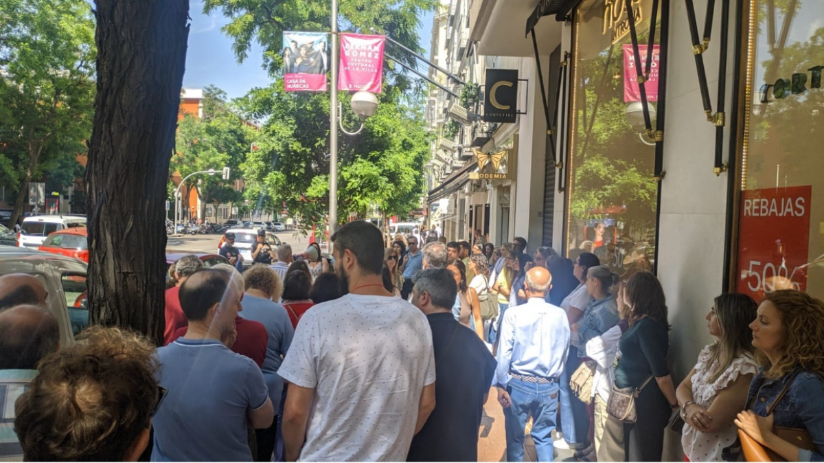 Concentración en Goya 14, 6 junio 2025