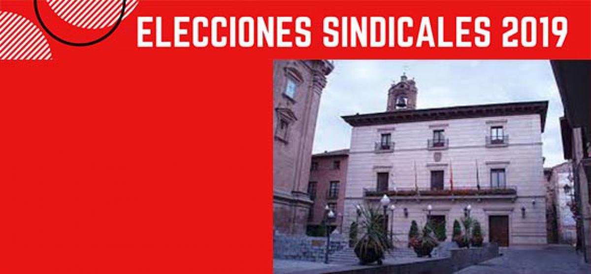 Elecciones sindicales 2019 Ayuntamiento de Tudela
