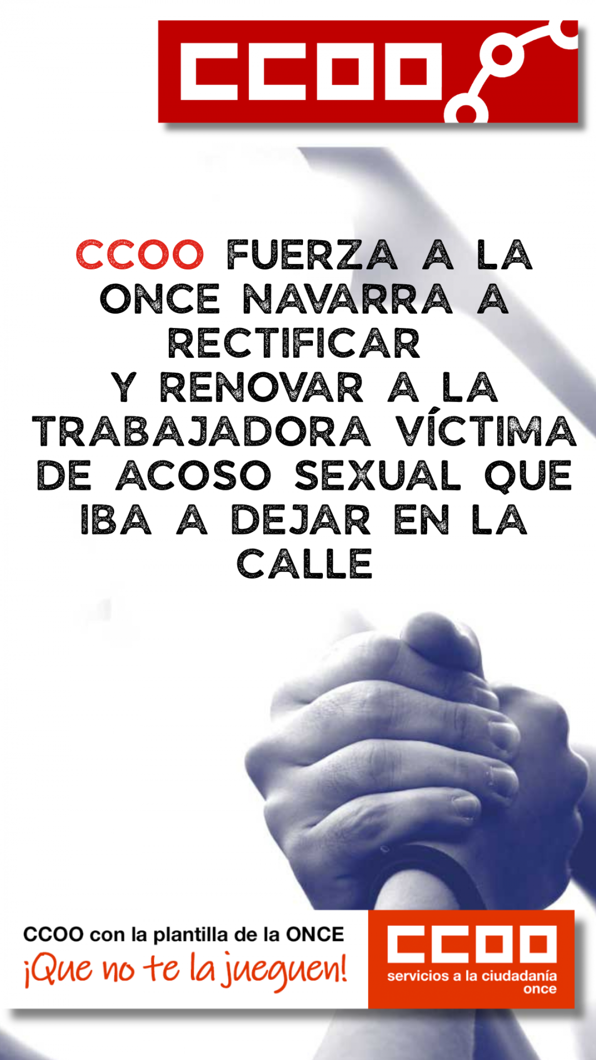 Acción Sindical CCOO-Navarra ONCE